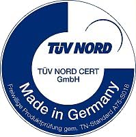 TÜV NORD CERT — Made in Germany seal awarded to OXICAT